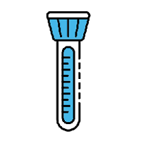 Pool water analysis icon
